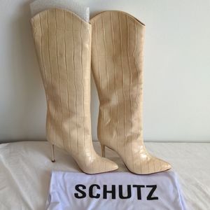 Schultz NWT Maryana Crocodile Boot